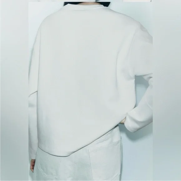 BNWT ZARA JEWEL SWEATSHIRT - Picture 5 of 8